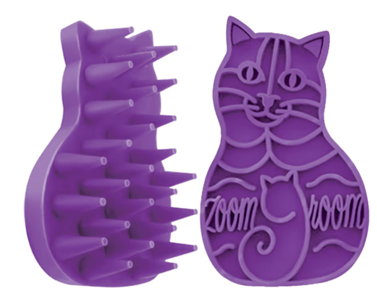 The Top 3 Rubber Cat Brushes for Grooming 5 Kong Cat Zoom Groom