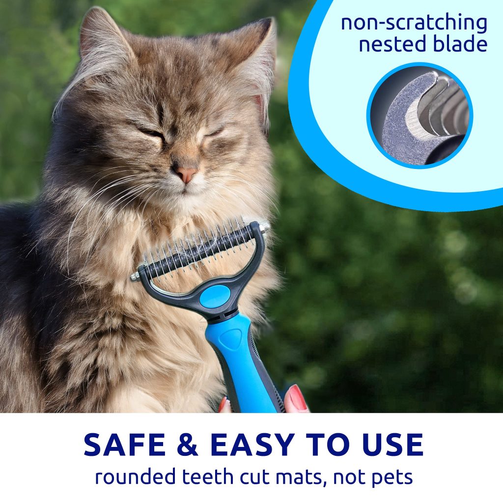 Undercoat Rake for Cats 4 cat undercoat brush
